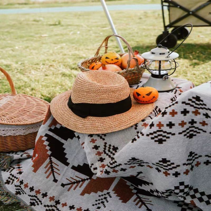 Bohemia style blanket for picnic thumbnail 2
