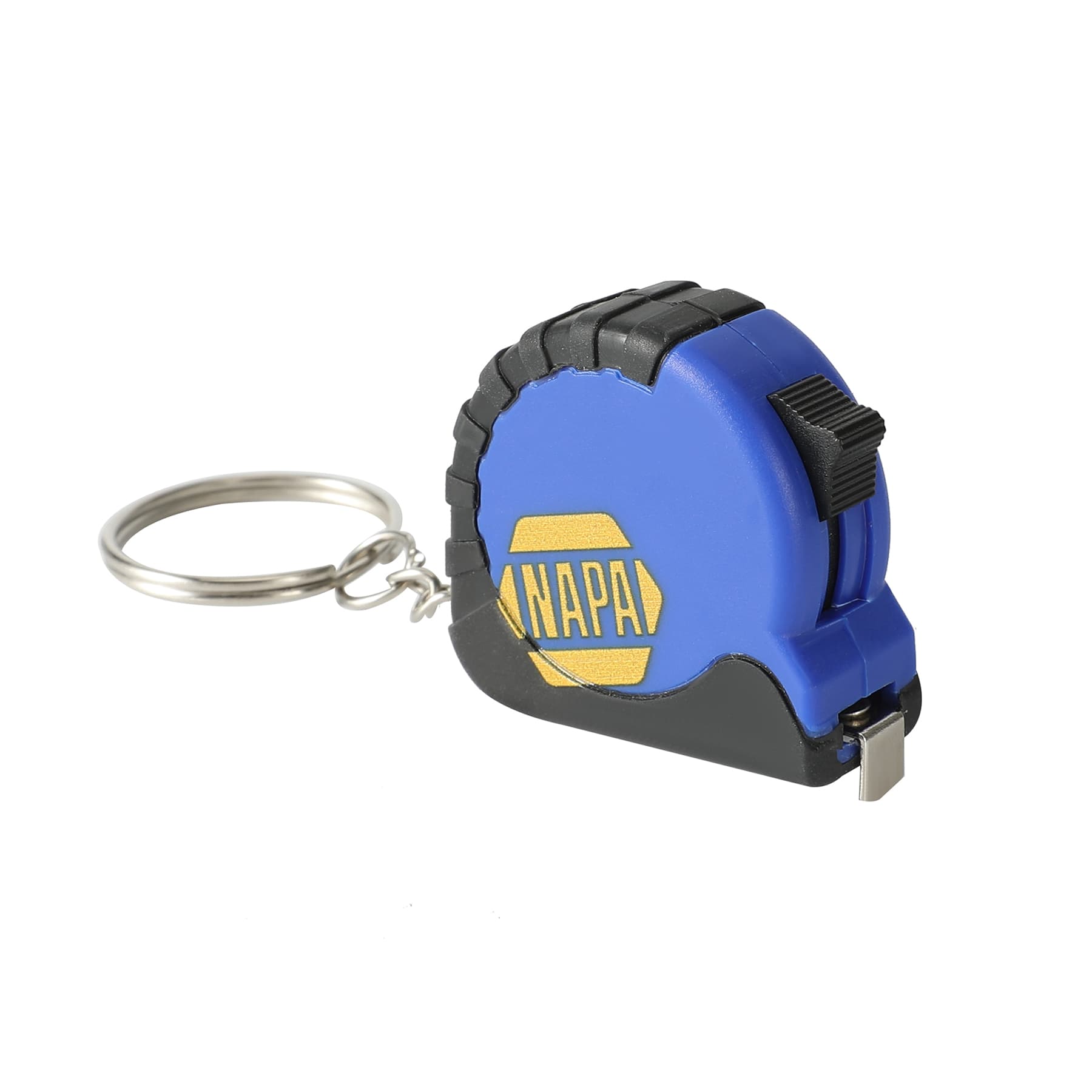 3 FT Portable Mini Tape Measure Keychain W/Slide Lock thumbnail 3