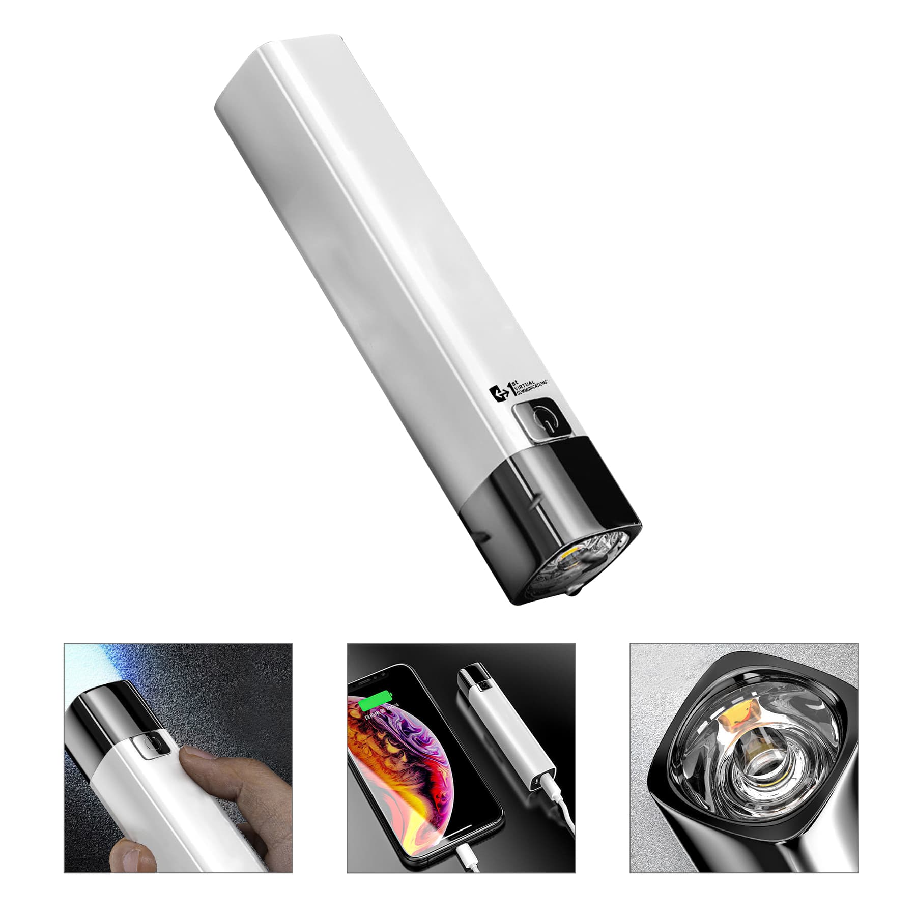 Mini Portable Spotlight Charging Flashlight