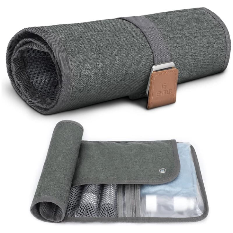 Custom Compact Toiletry Bag for Men with All-Over Printing thumbnail 4