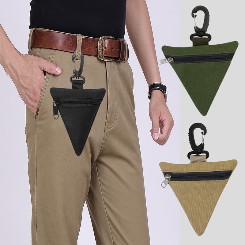 Change Coin Purse Pouch Keychain Wallet