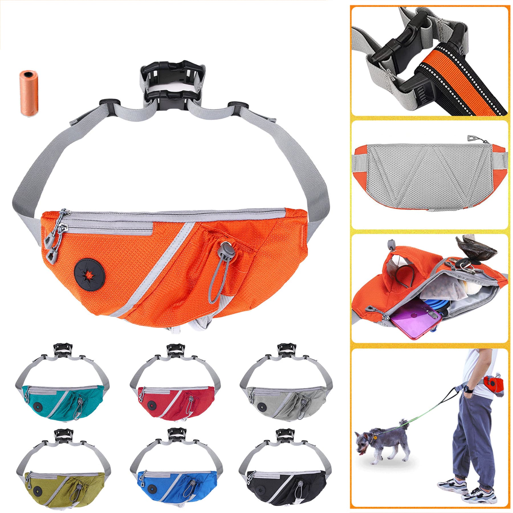 Dog Treat Pouch Waist Bag thumbnail 5