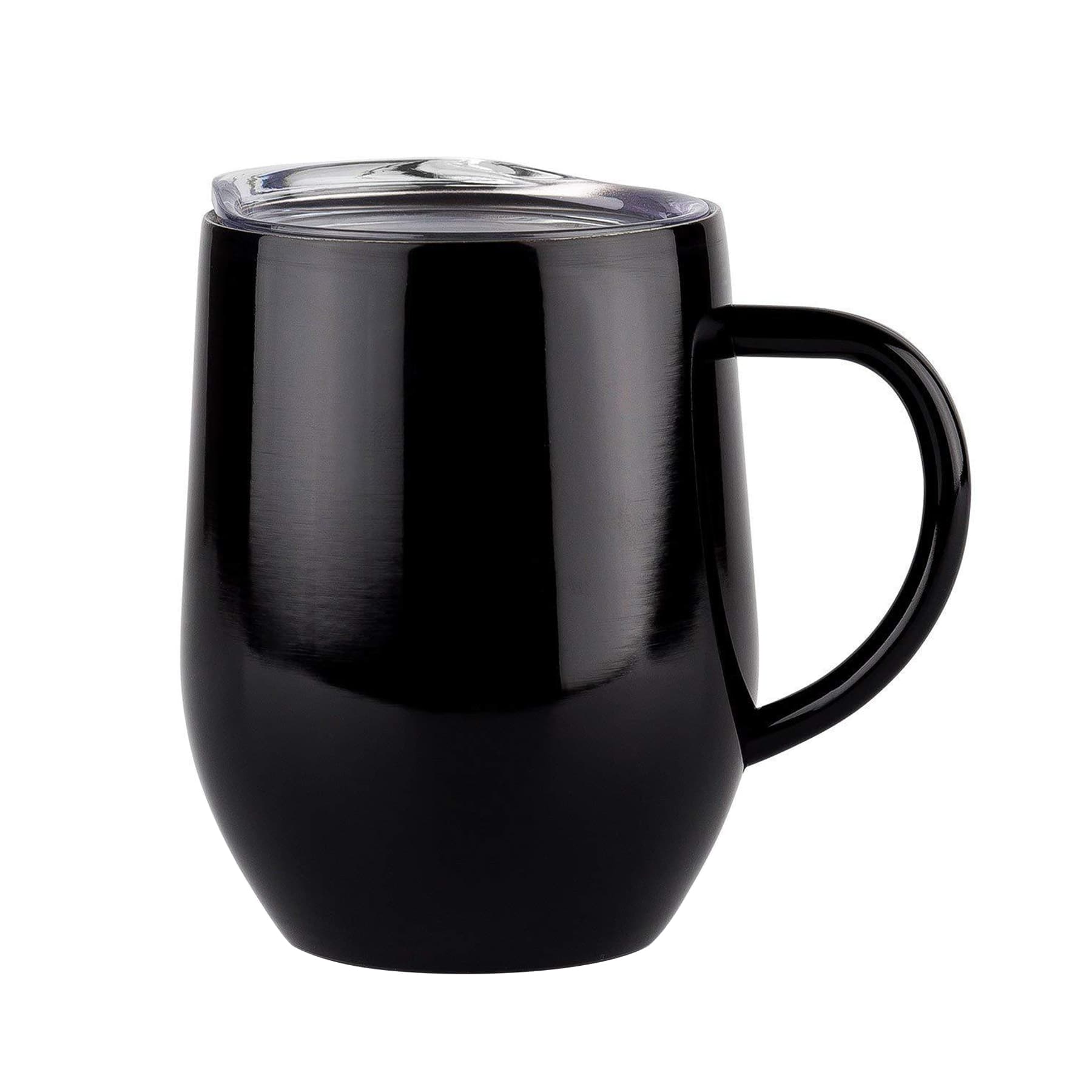 12oz Stainless Steel  Coffee Mug With Handle thumbnail 9