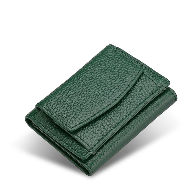 Genuine Leather mini ladies purse wallet thumbnail 6