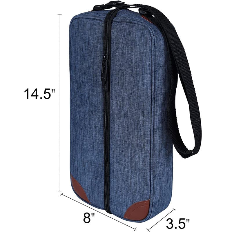 Wine Tote Bag with Cooler Compartment & Picnic Set thumbnail 7