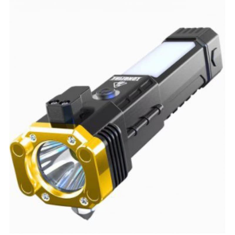 Usb Rechargeable Safety Hammer Flashlight thumbnail 2