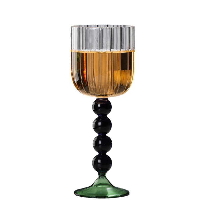 Vertical grain red wine champagne glass thumbnail 2