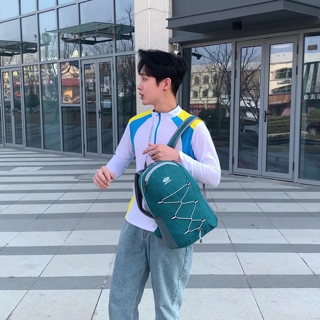 Outdoor Foldable Camping Hiking Daypack Travel Backpack thumbnail 6