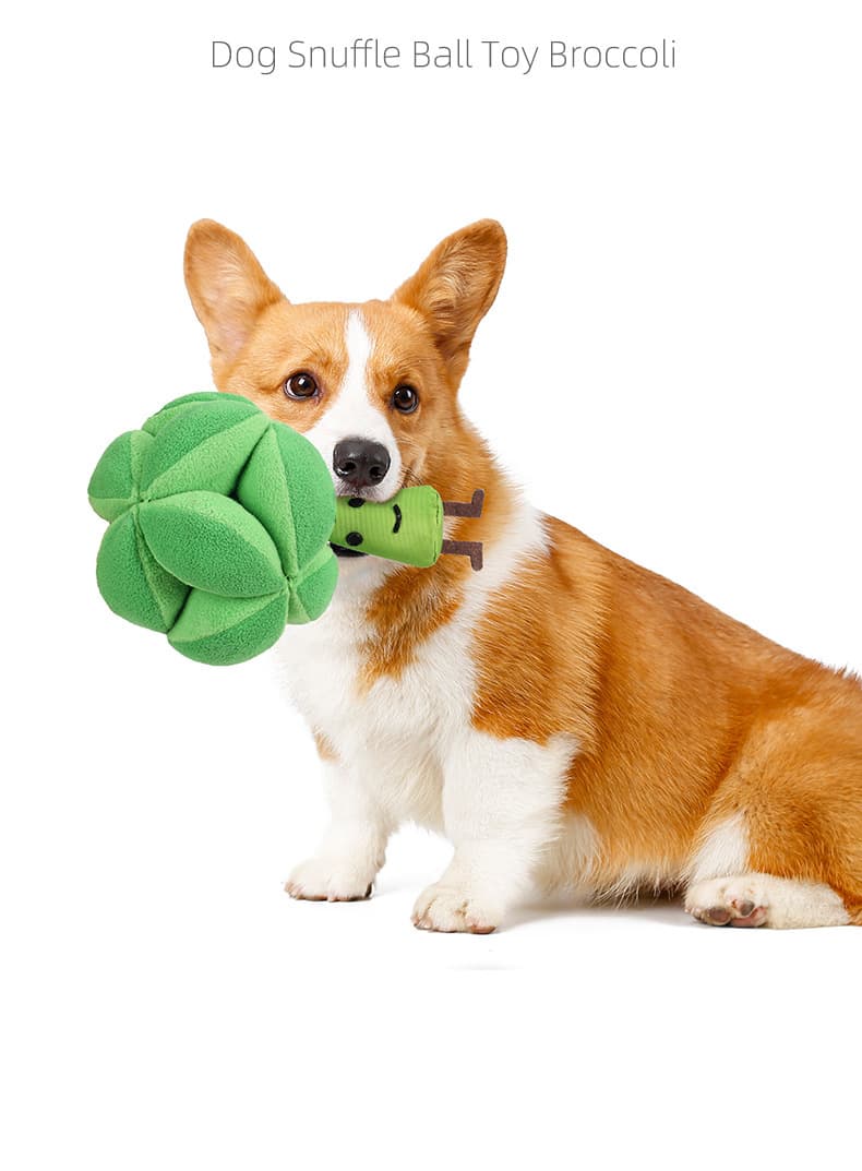 Polyester Creative Broccoli Leakage Food Toy thumbnail 5