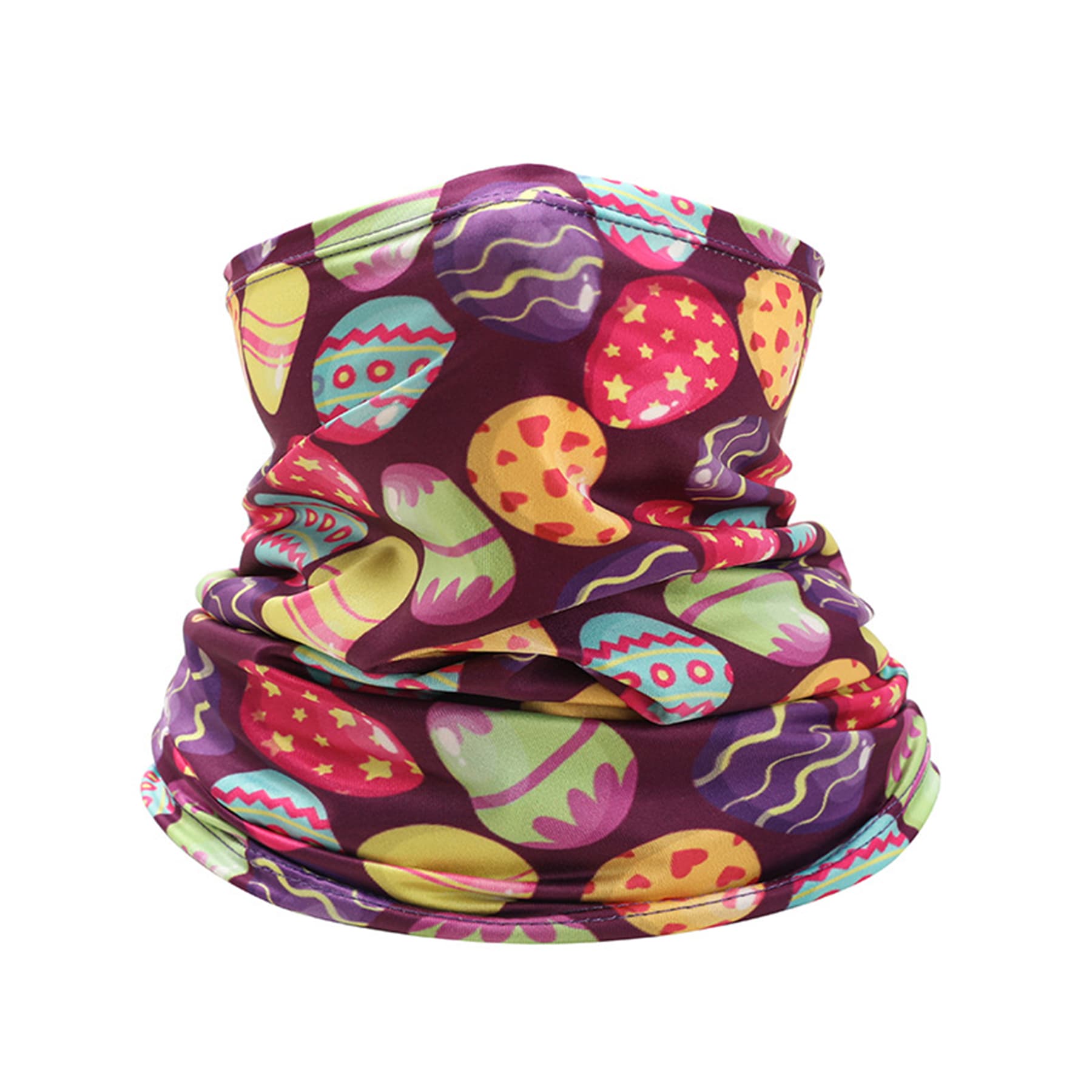 9"x20" Single Layer Lycra Full Color Tube Neck Gaiter thumbnail 10