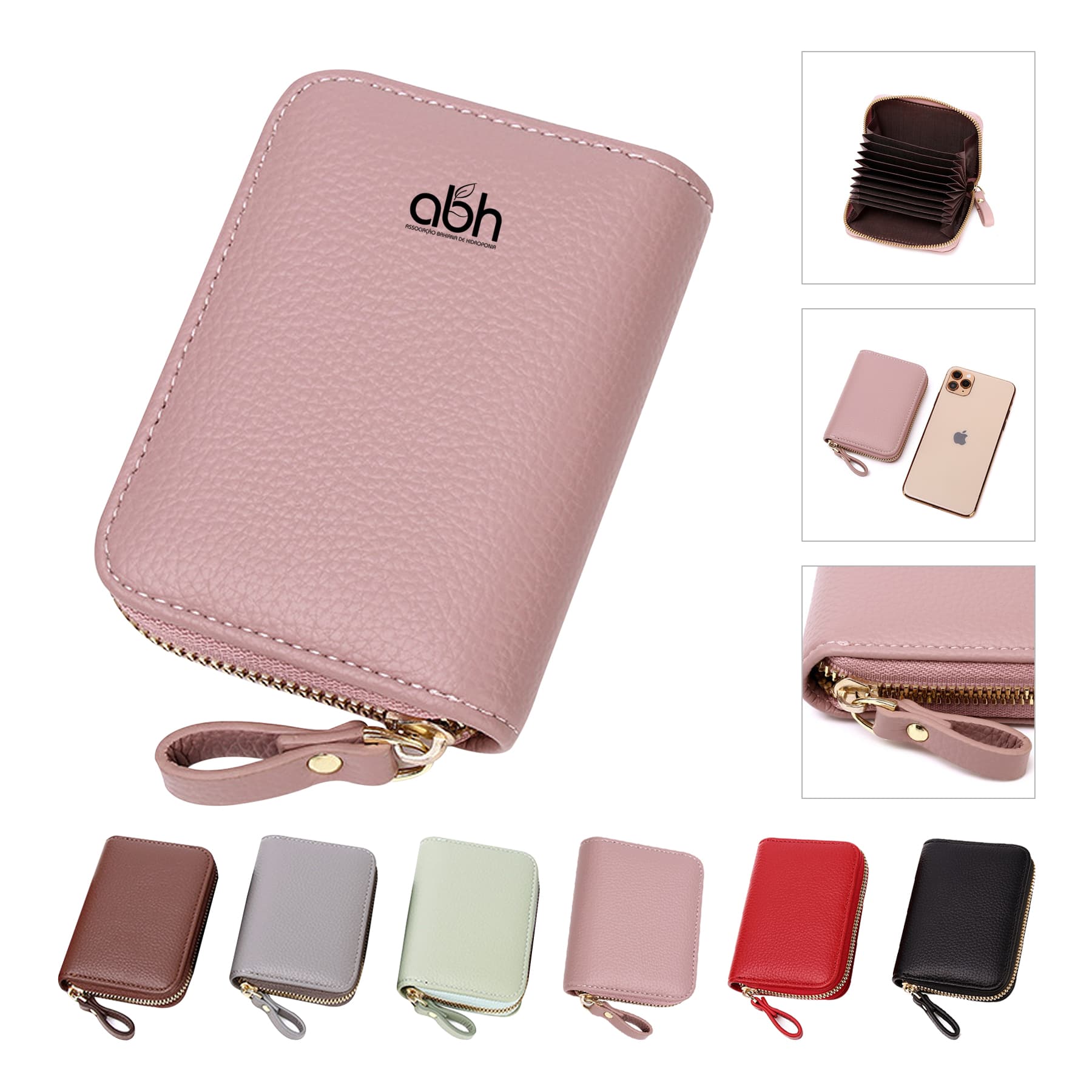 RFID Leather Credit Card Holder