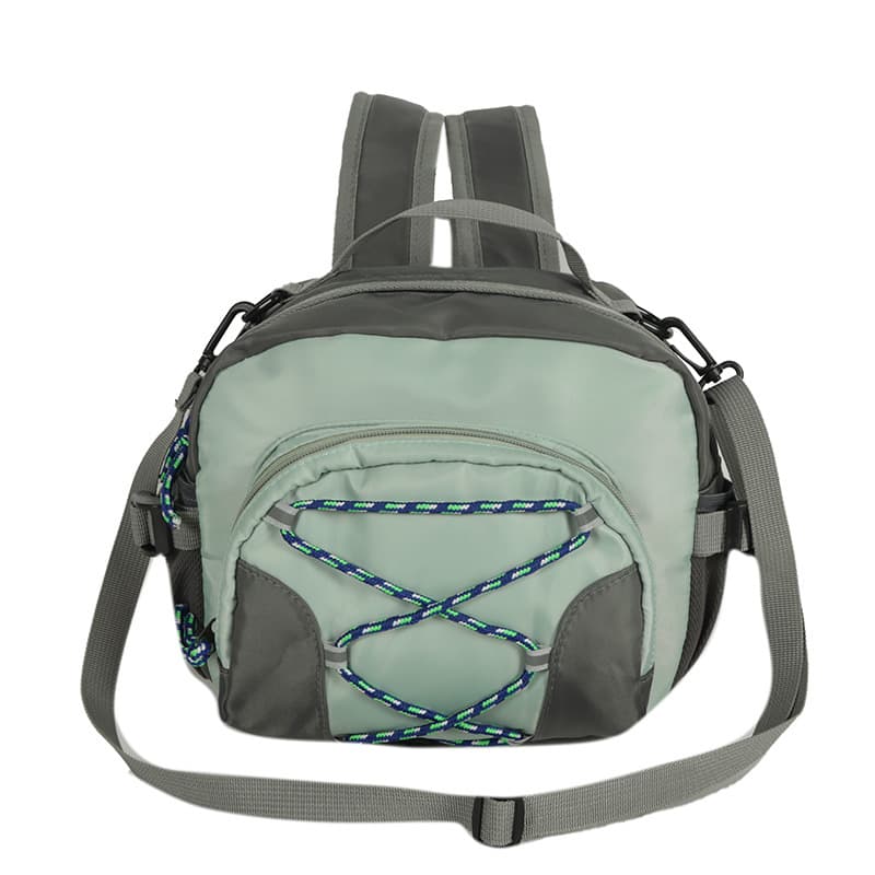 Polyester City Light Outdoor Hiking Crossbody Bag Backpack thumbnail 7