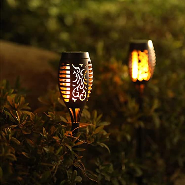 LED Solar Halloween Courtyard Flame Light thumbnail 5