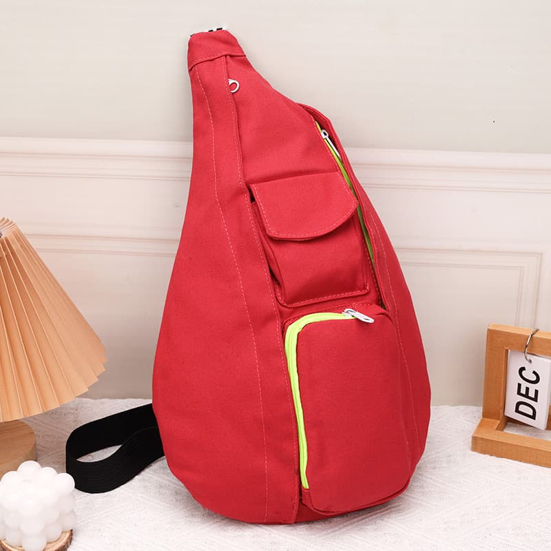 Sling Chest Bag with Adjustable Rope Shoulder Strap thumbnail 4