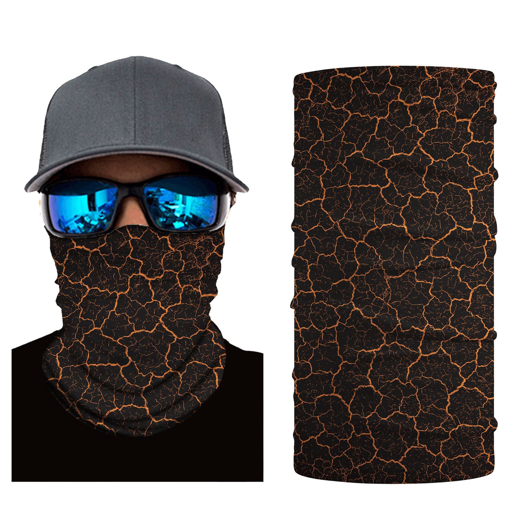 Kids 9x16" Polyester Full Color Neck Gaiter thumbnail 6