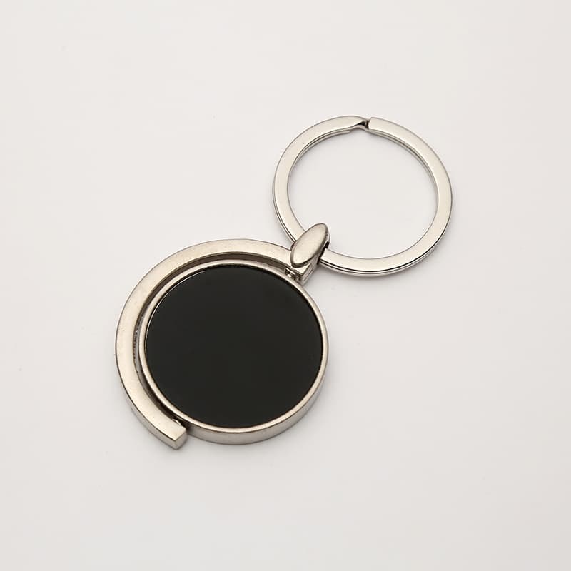 Spin Keychain with keyring