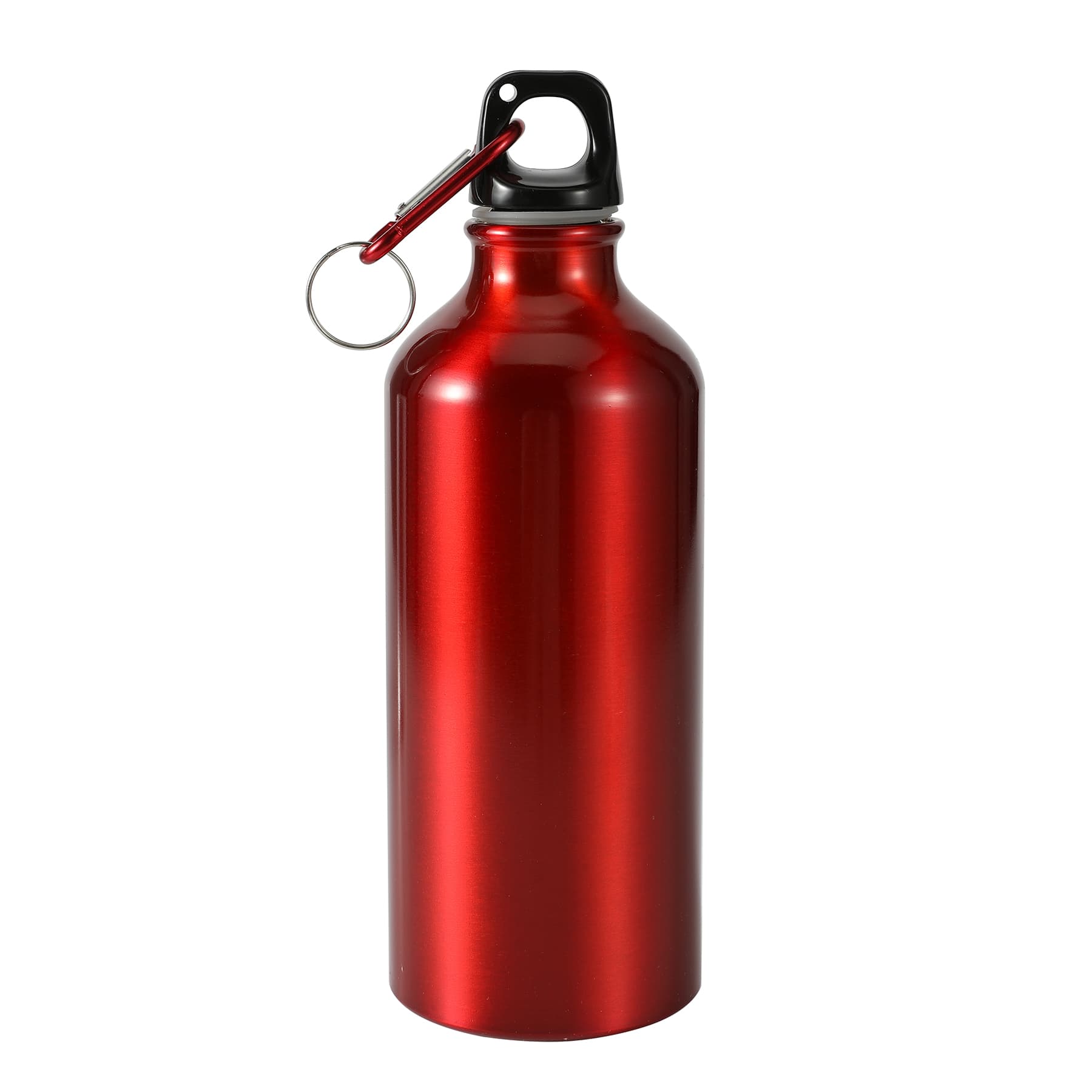 Customized Aluminum Water Bottle With Carabiner thumbnail 2