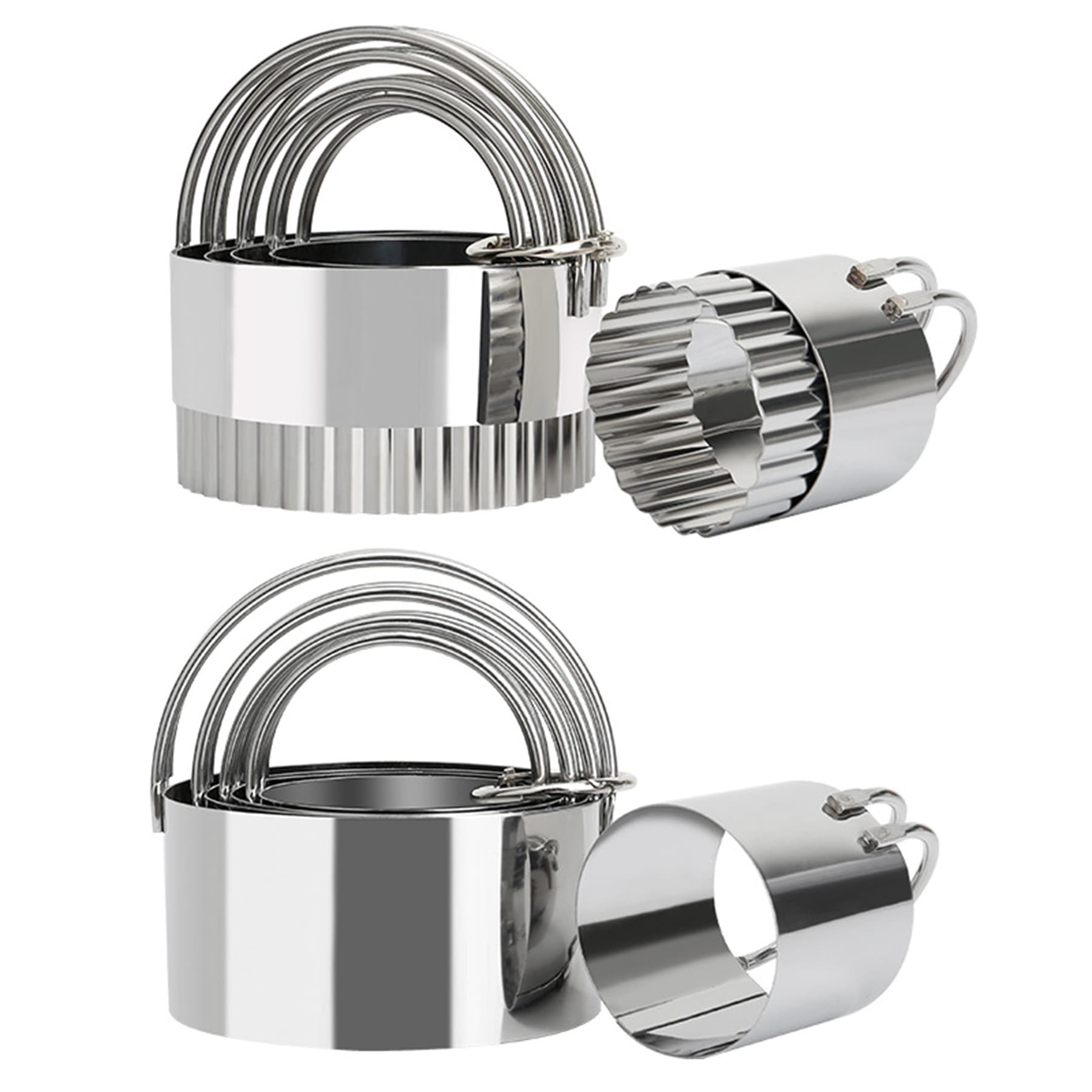 Round Cookies Cutter with Handle thumbnail 2