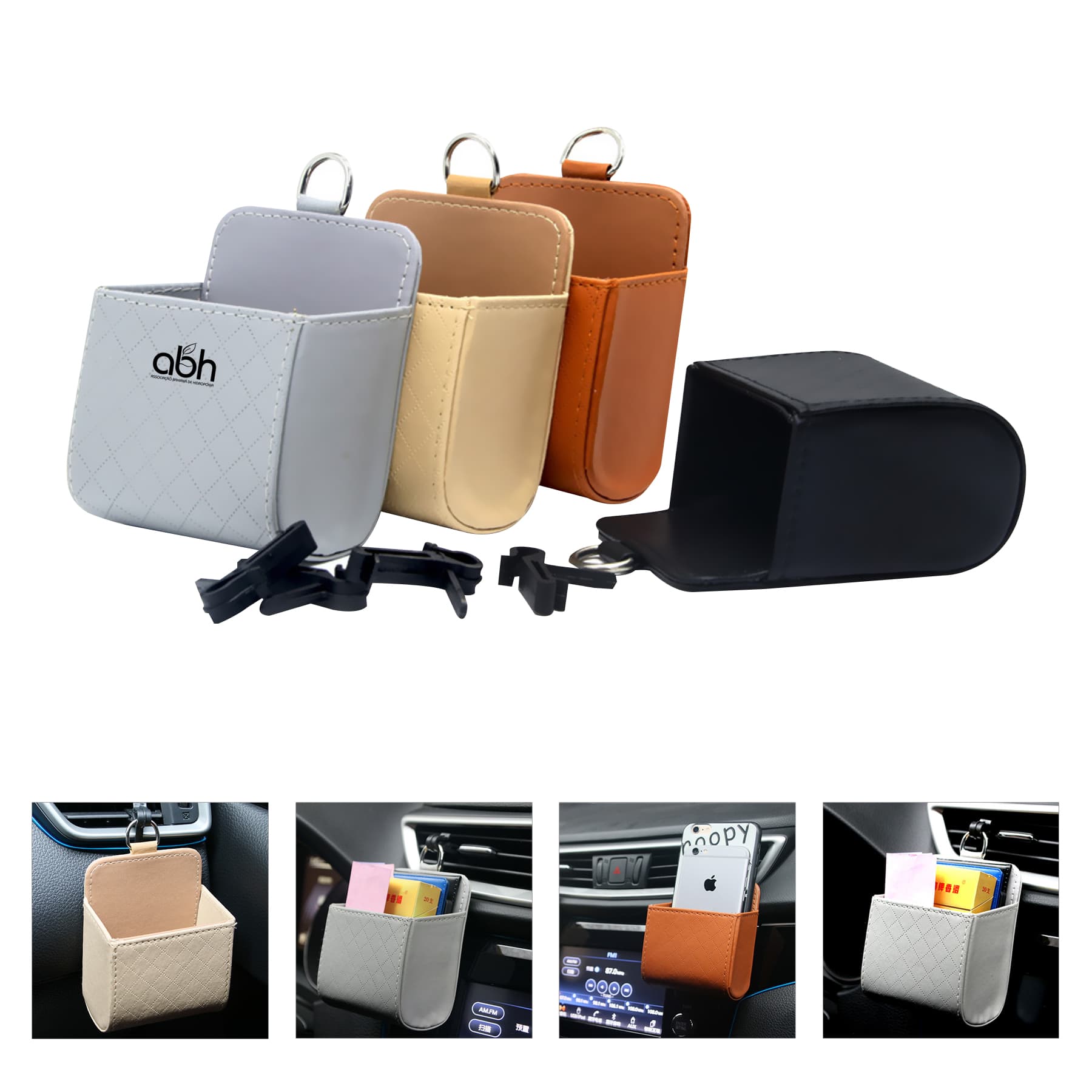 Car Air Vent Storage Bag Organizer Pocket