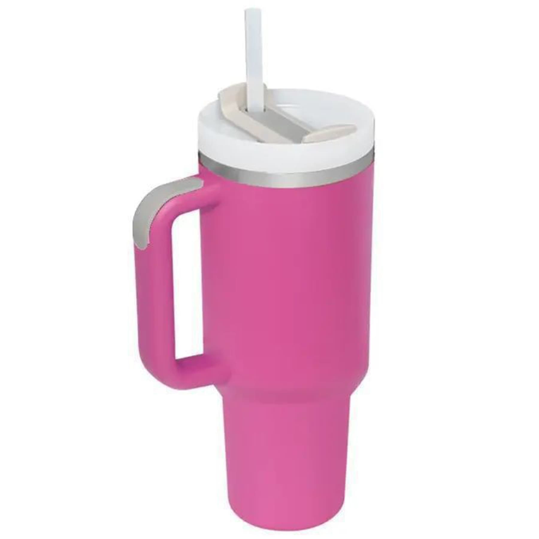 40oz Insulated Stainless Tumbler with Silicone Handle thumbnail 10