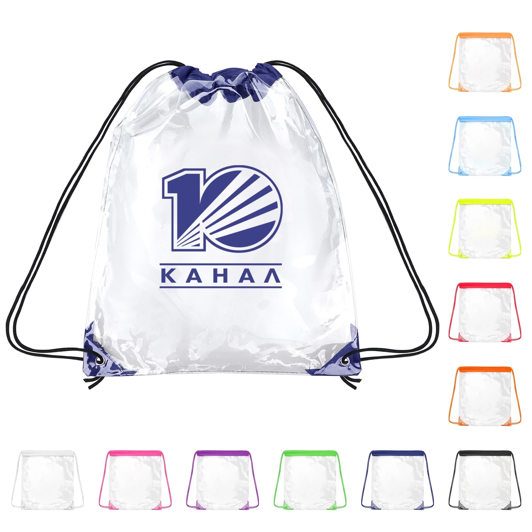 Clear Stadium Drawstring Backpack thumbnail 20