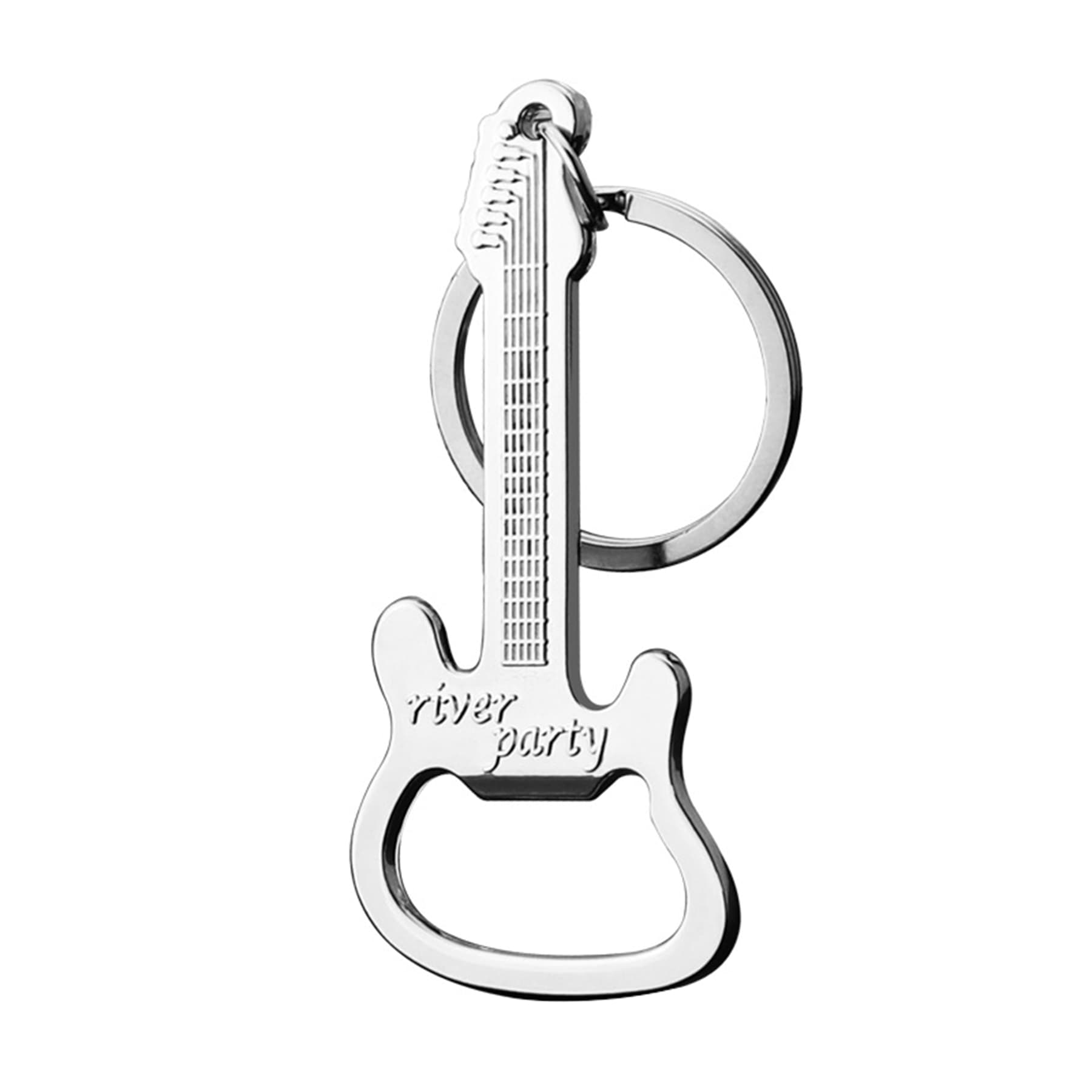 Metal Guitar Shape Key Chain thumbnail 4