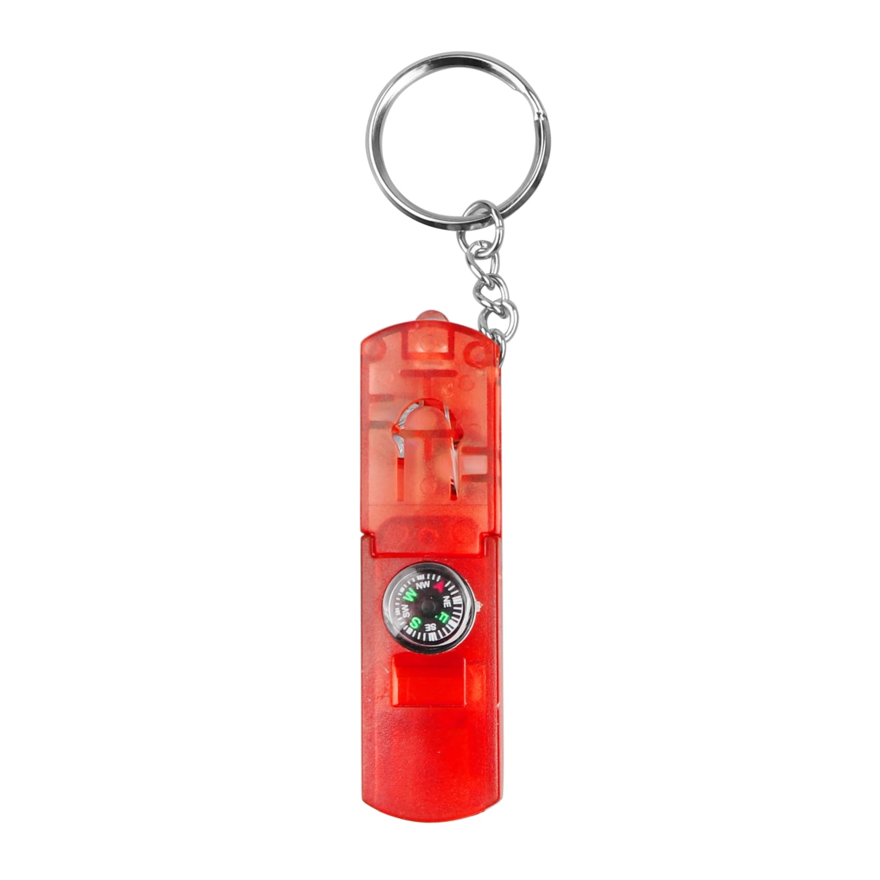 Compass Keychain with Whistle & LED Light thumbnail 7