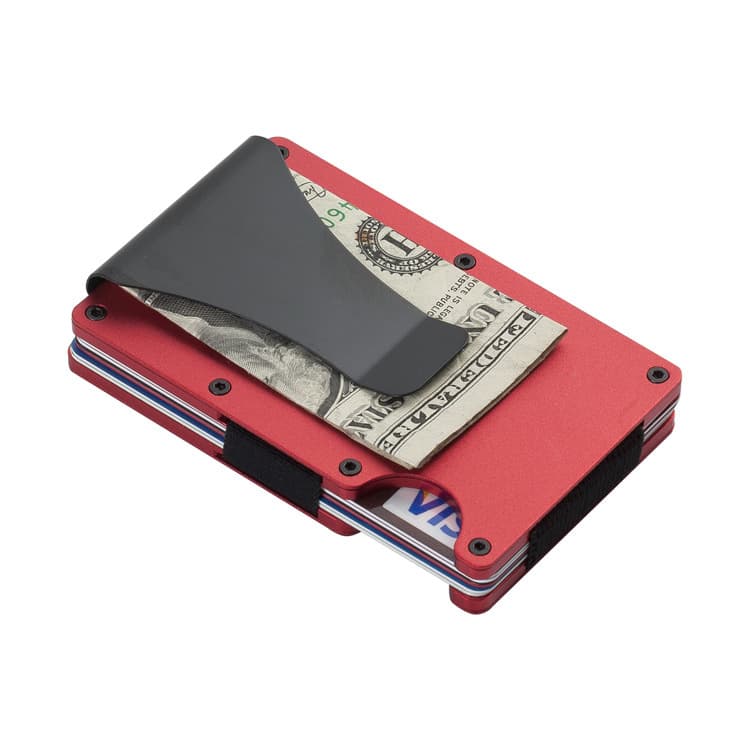 Minimalist Aluminum Metal Wallet thumbnail 3
