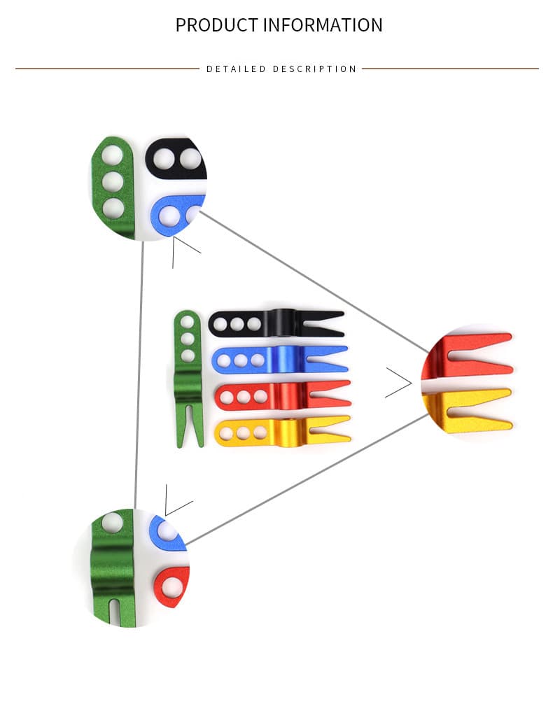 Divot Tool Repair Fixer Golf Ball Marker thumbnail 3