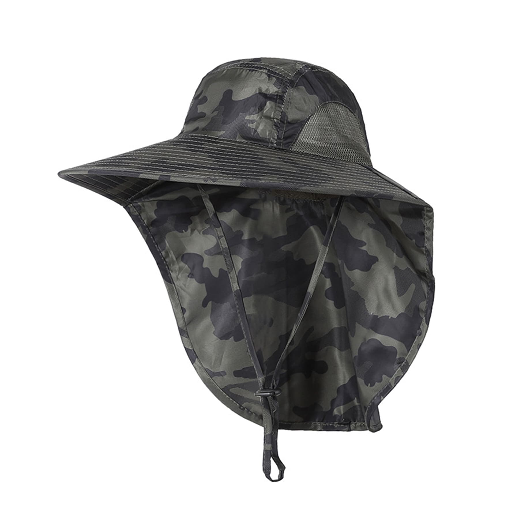 Uv Protection Bucket Hat With Neck Flap thumbnail 11