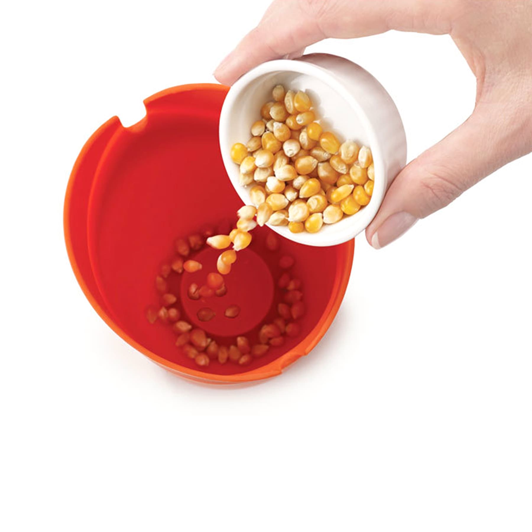 Foldable Silicone Microwave Popcorn Popper Maker Holder