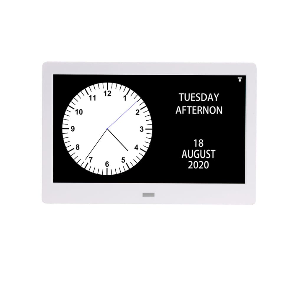 8 Inch Digital Day Calendar Clock thumbnail 8