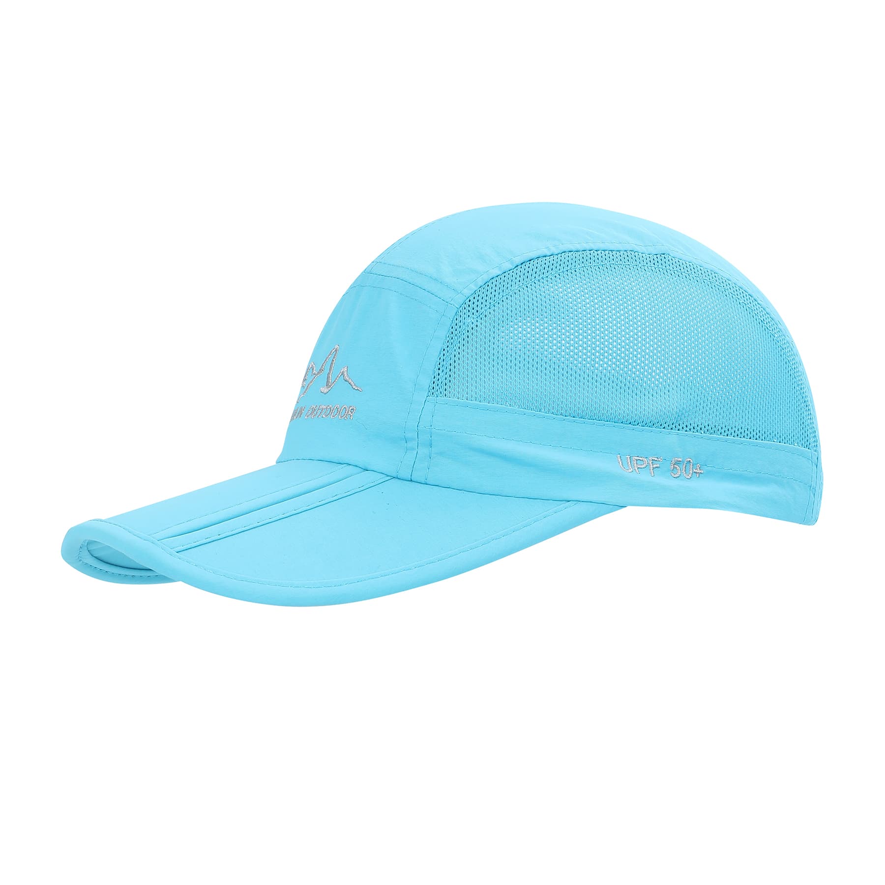 Foldable Mesh Sports Cap