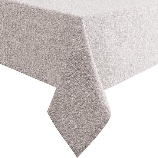 Nature Faux Linen Tablecloths Rectangle