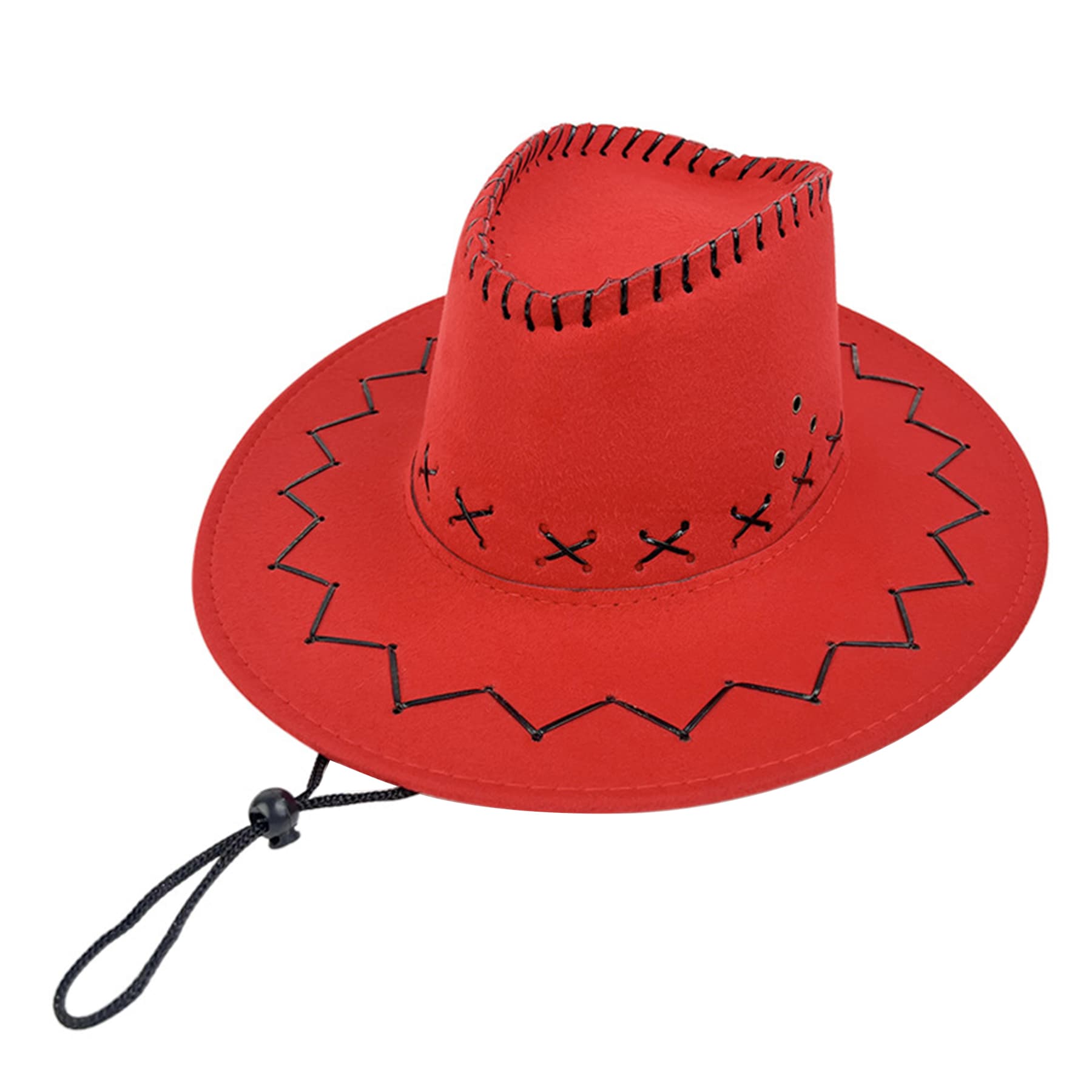 Wide Brim Suede Cowboy Hats thumbnail 5