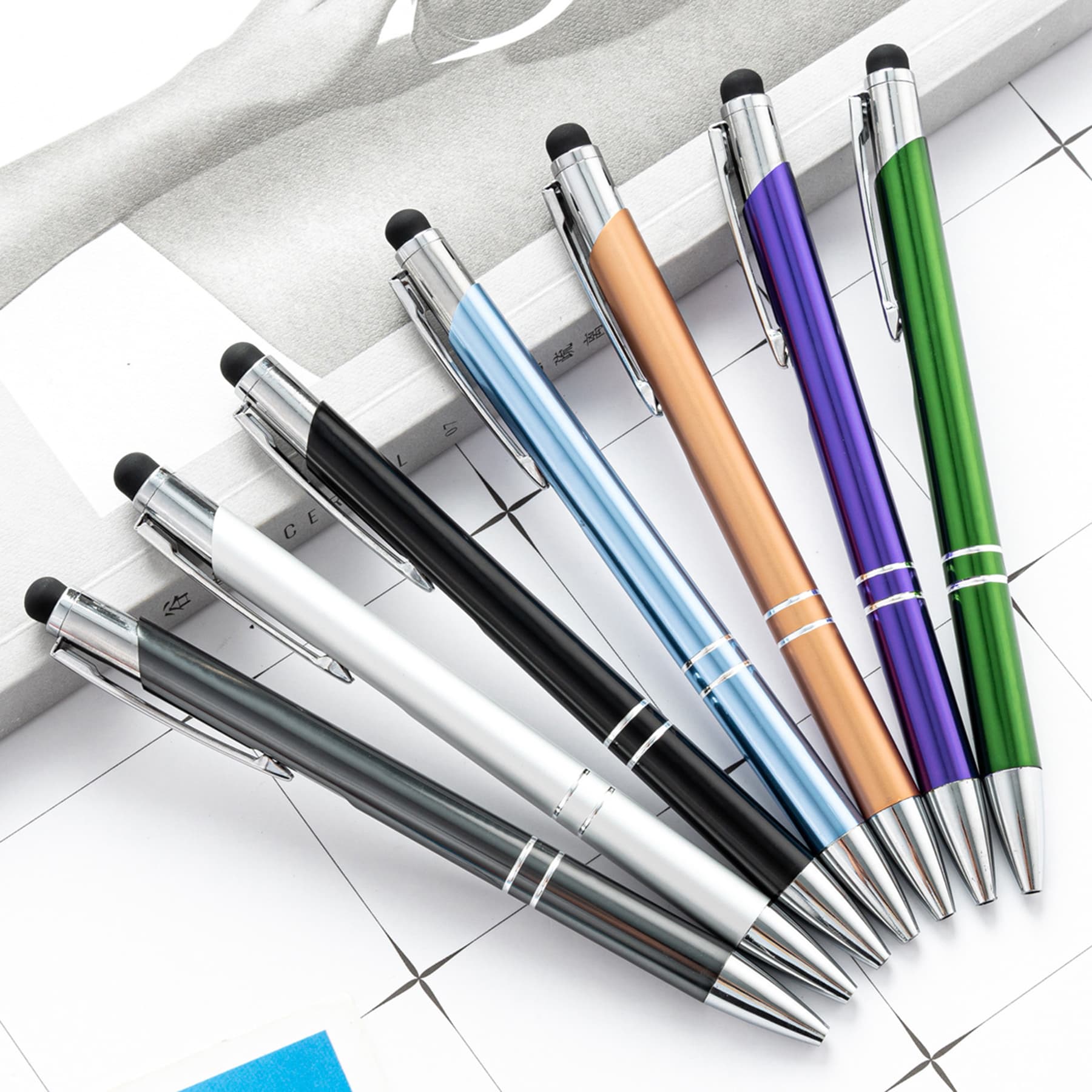 Metal Touch Ballpoint Pen Stylus thumbnail 9