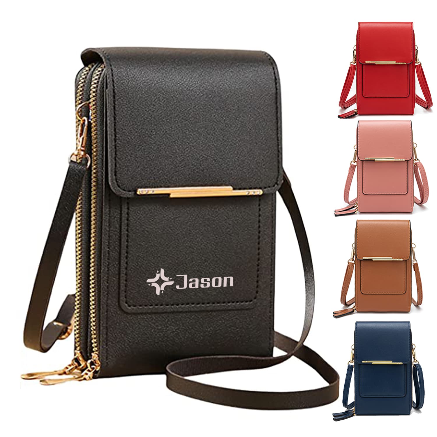 Women Vertical Touch Screen Bag,Small Crossbody Shoulder Bag