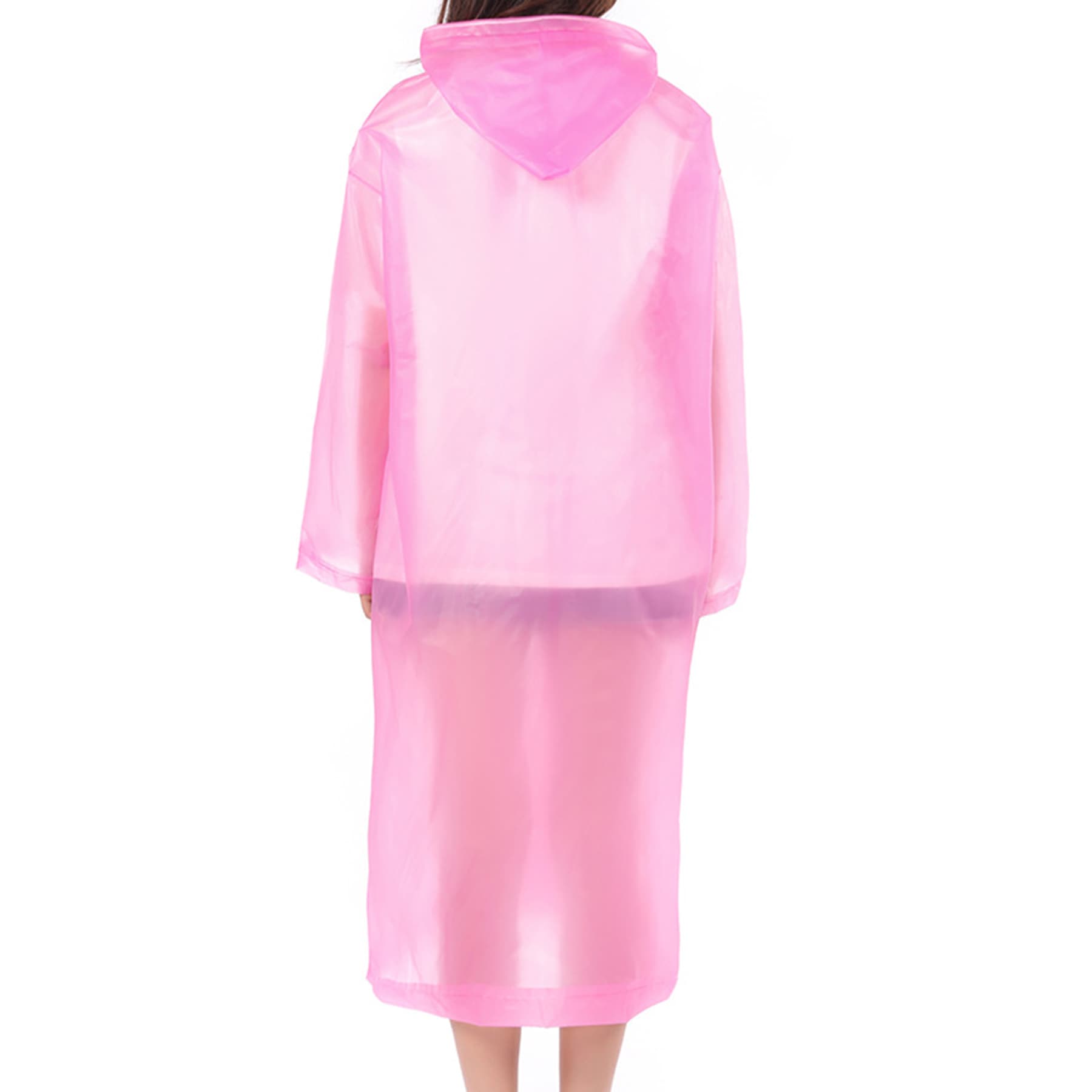 Transparent Reusable Rain Poncho thumbnail 2