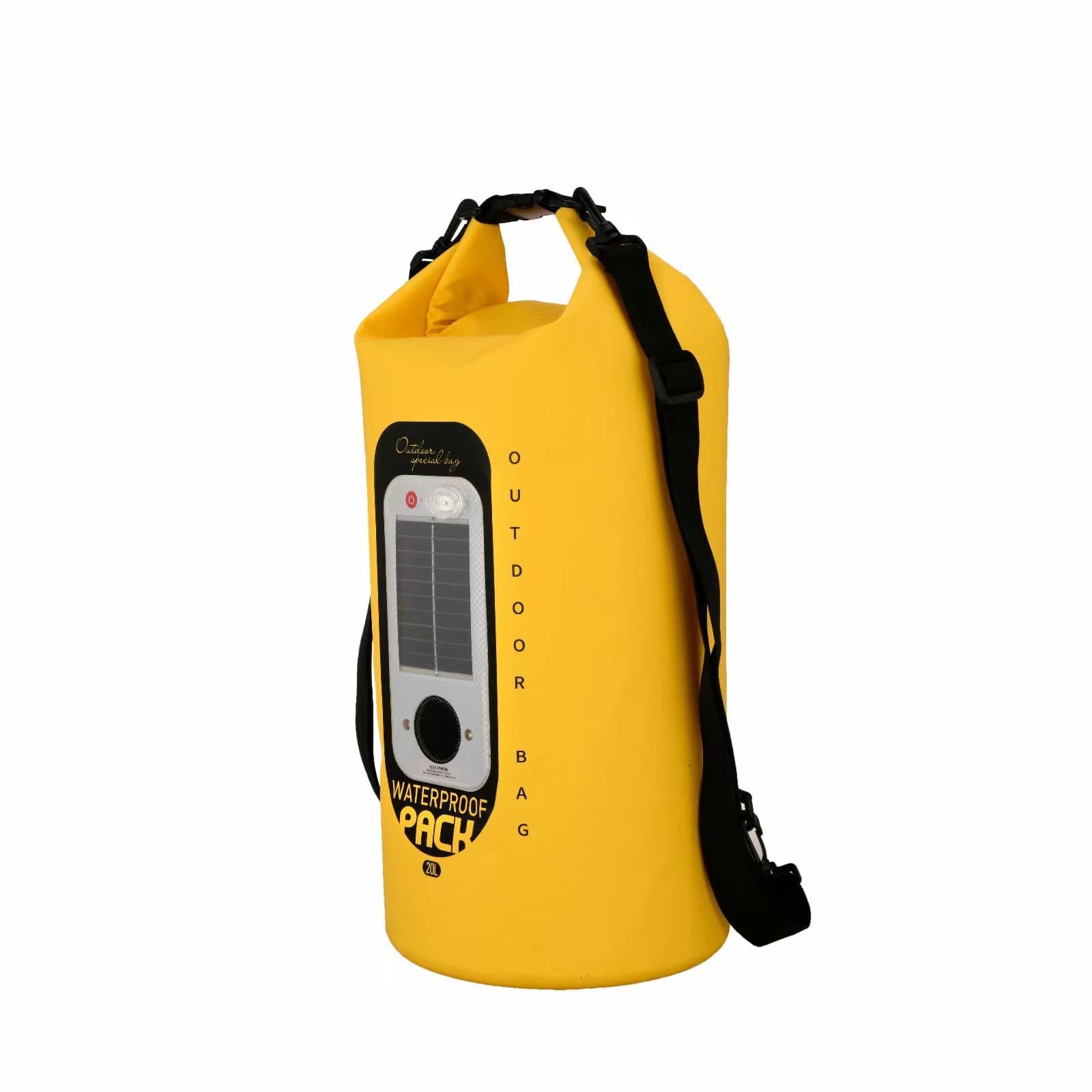 20 L Waterproof Roll Top Storage Dry Bag With Speaker LED thumbnail 7