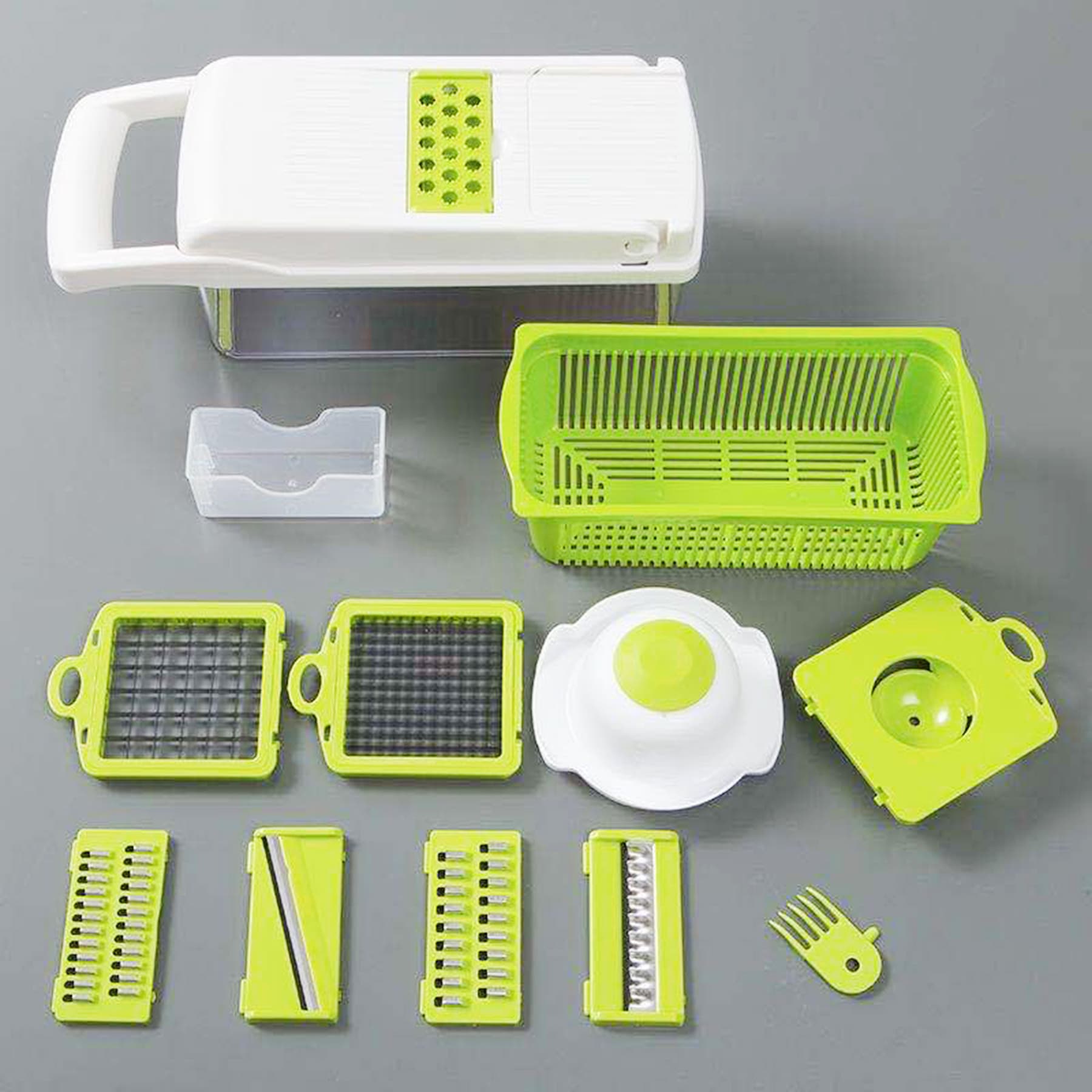 Multifunctional Vegetable Chopper with Container thumbnail 5