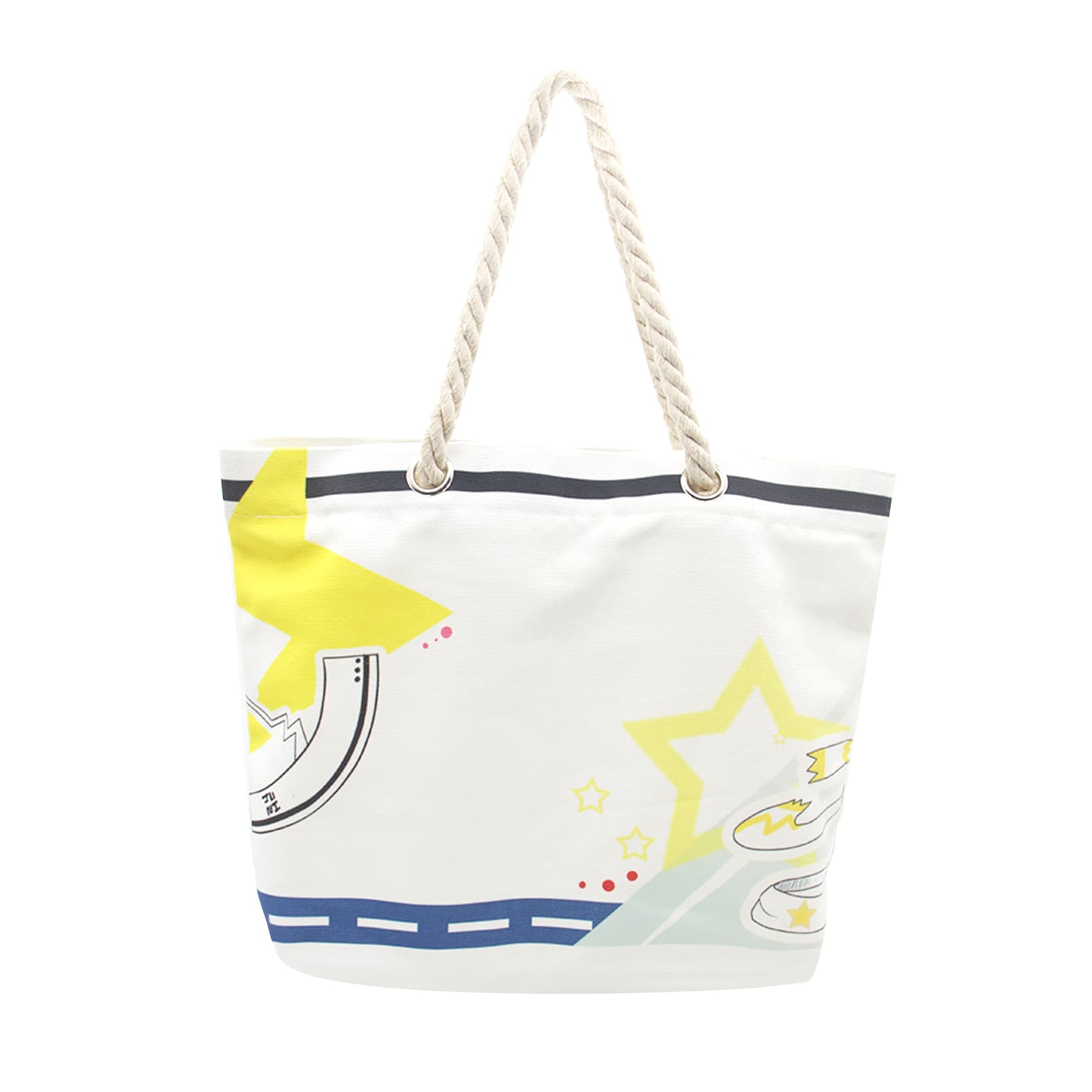 12 oz. Canvas Boat Tote w/ Rope Handles & Buckle thumbnail 2