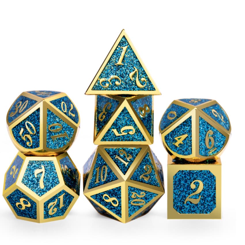 Table Board Game Zinc Alloy Dice thumbnail 4