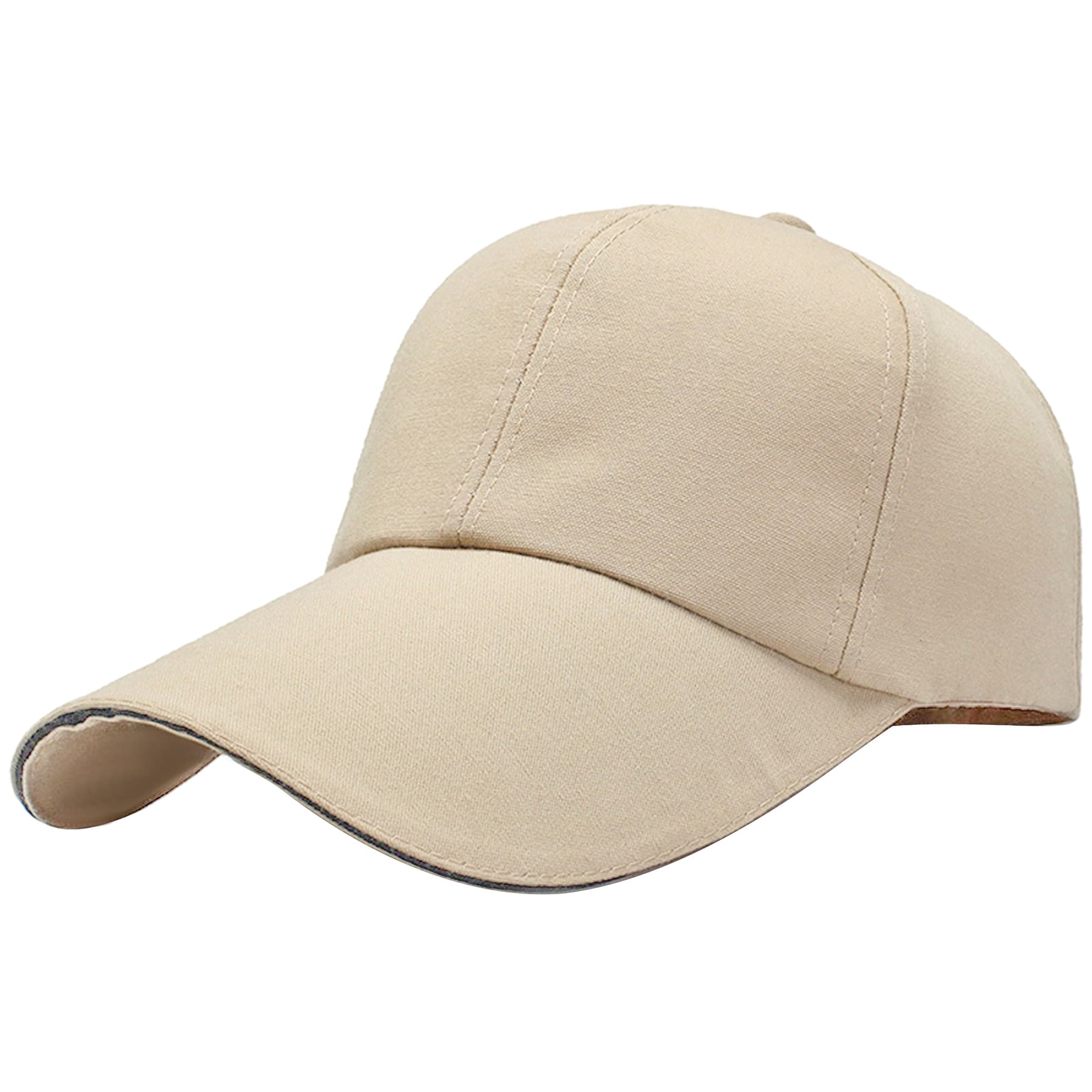 6 Panels Cotton Twill Peaked Cap thumbnail 8