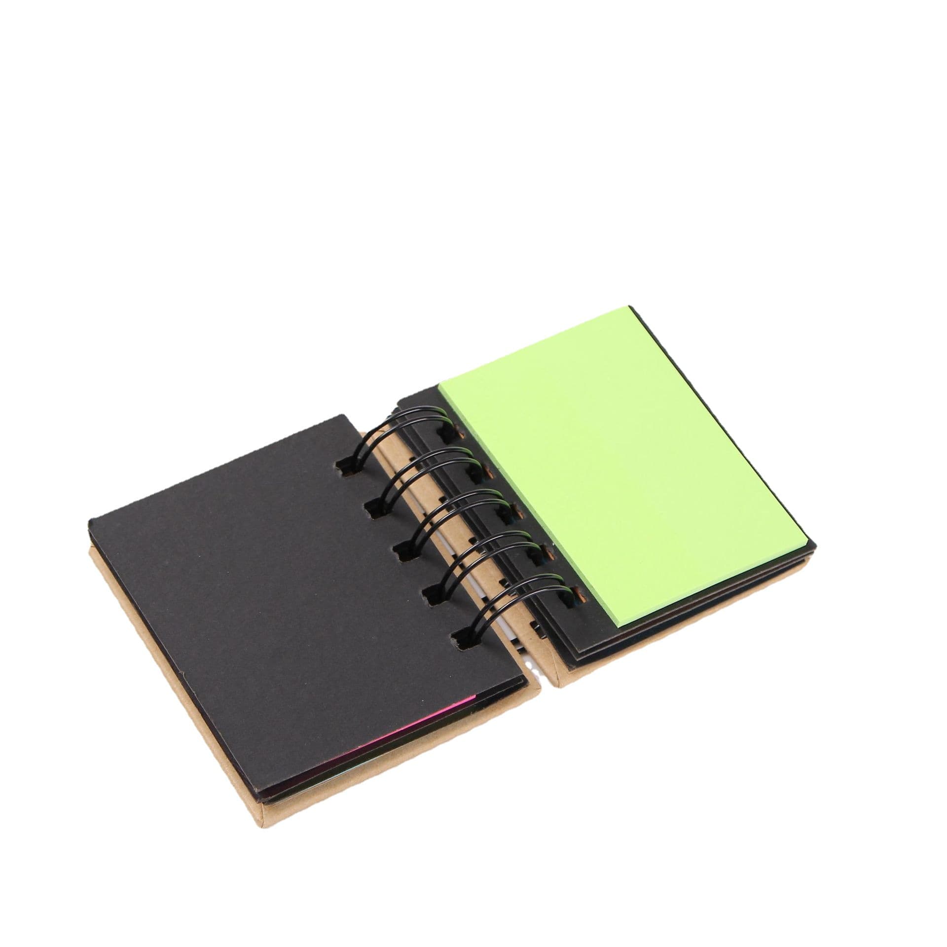 Kraft Paper Sticky Note Spiral Notebook thumbnail 5