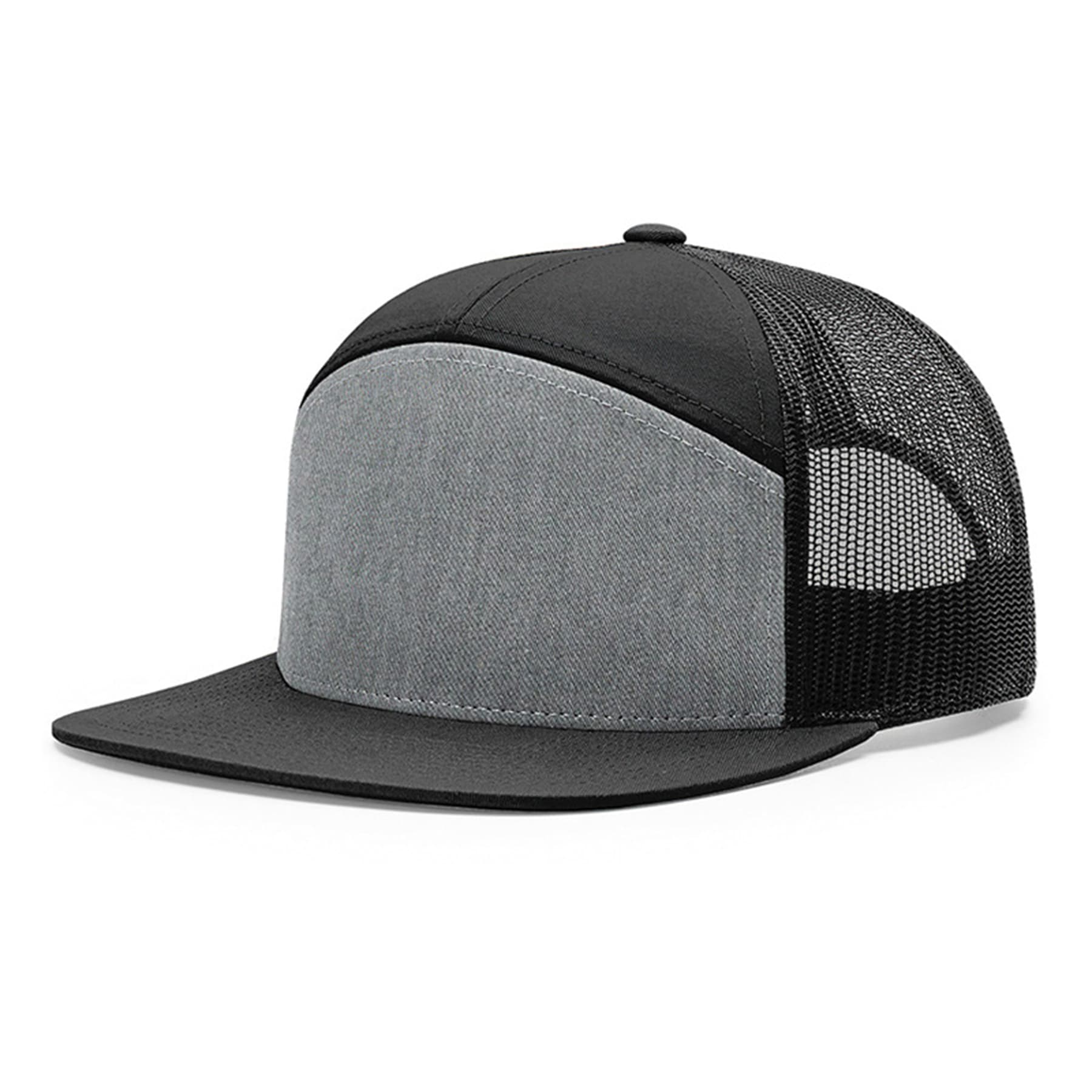 7 Panel Trucker Cap Hat thumbnail 2