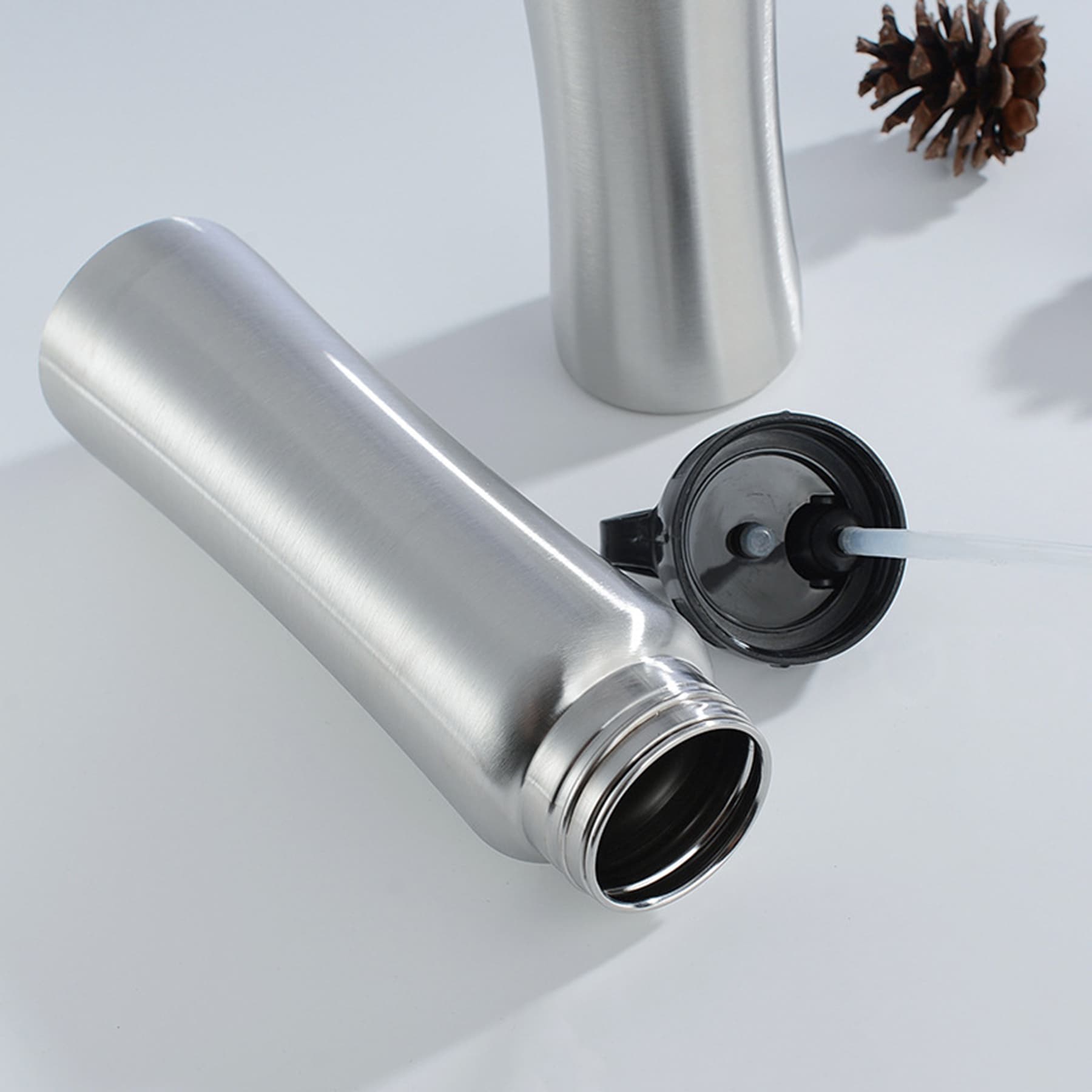 17OZ Single Walled  Stainless Steel Water Bottle thumbnail 9