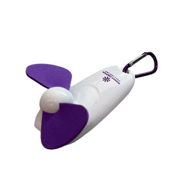 Portable Fan w/ LED Flashlight thumbnail 4