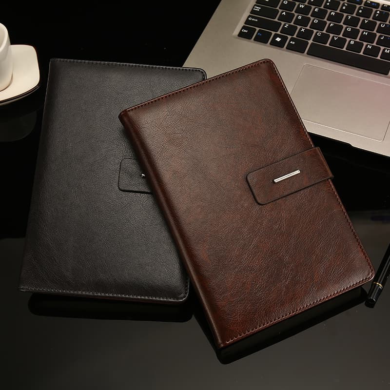 A5 Journal Binder Leather Premium Business Diary Notebook thumbnail 3