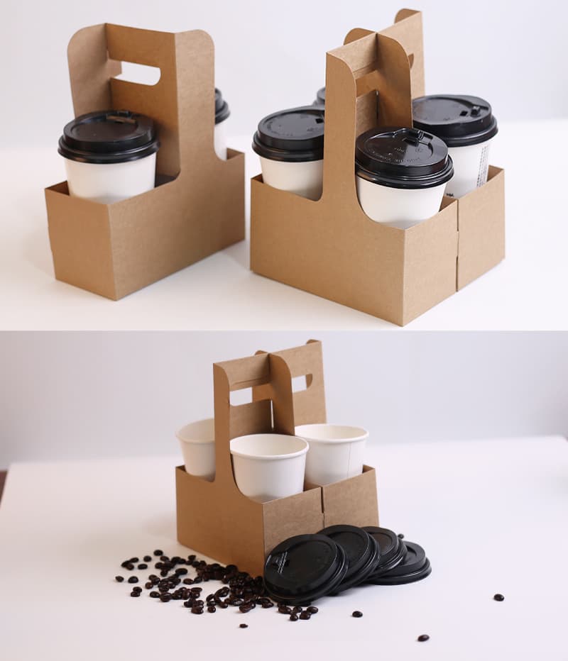 2 Drink Carrier With Handle
