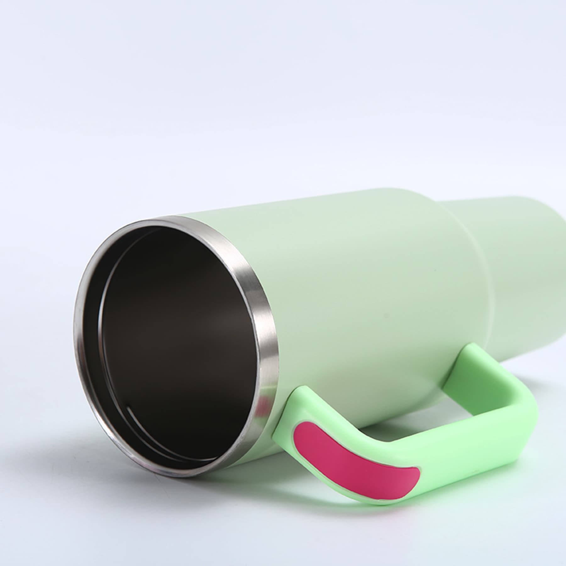 40oz Insulated Stainless Tumbler with Silicone Handle thumbnail 16